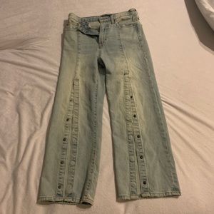 Lucky brand wide leg jeans